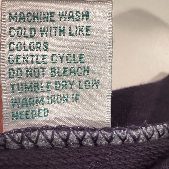 Extra Shenanigans Women's Embroidered Navy Button Up Cardigan - 1X - Picture 9 of 9